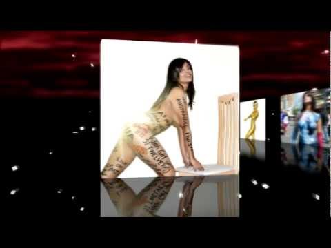 Nude Body art of hot Indian model - Aiysha Saagar
